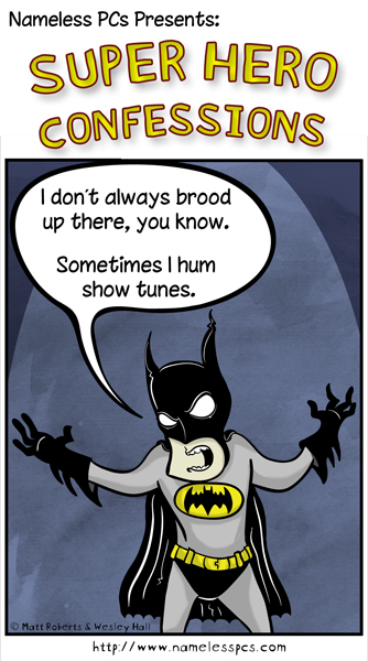 Super Hero Confessions – Batman