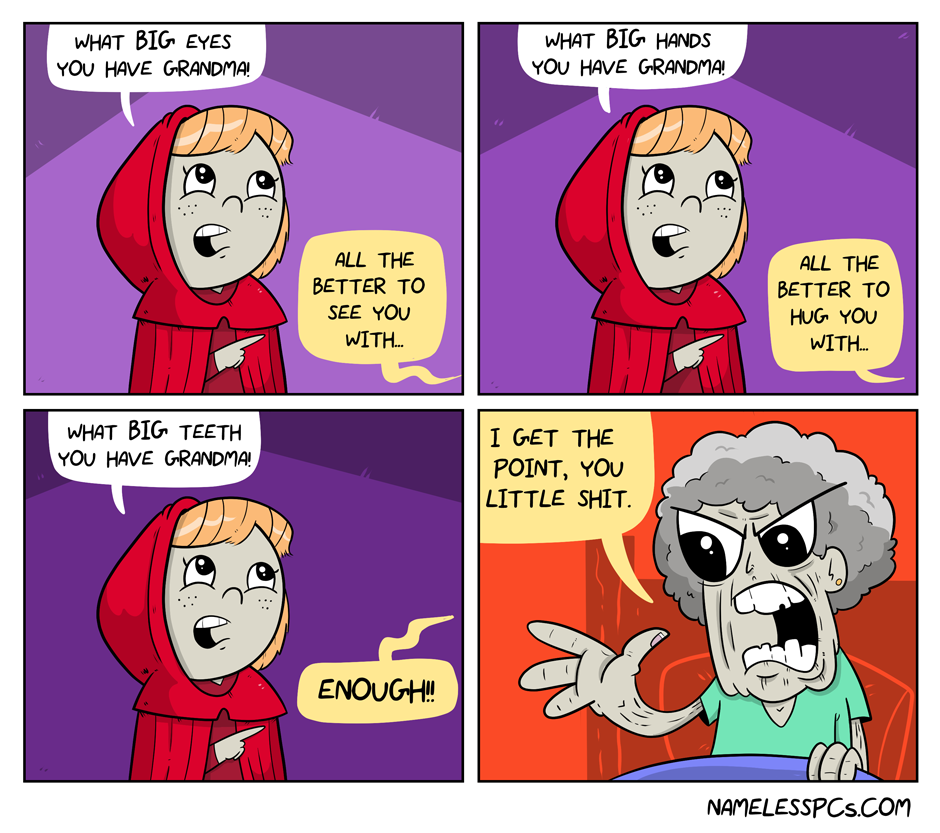 Little Red Riding Hood – Nameless PCs
